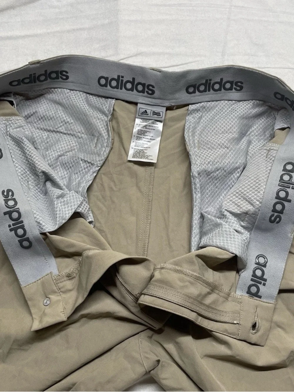 adidas Men's Tan Chino Golf Pants